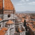 aerial photography of city building