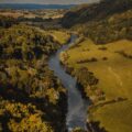 a river running through a valley